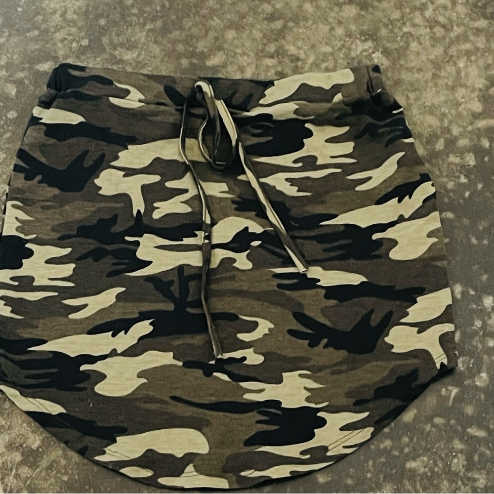 Camouflage Skirt Shein
